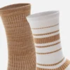 2er-Pack ausgefallene Crew-Socken für Damen 2er-Pack ausgefallene Crew-Socken für Damen