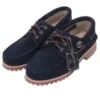 3-Eye Lug Boat „Dark Blue Suede“