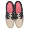 3-Loch-Lug-Handgenähte Schuhe „Beige“