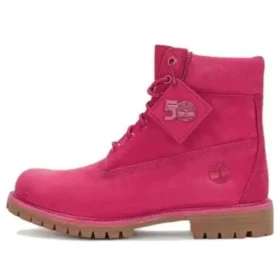 50th Anniversary Edition Premium 6-Inch Waterproof Boot „Dark Pink Nubuck“