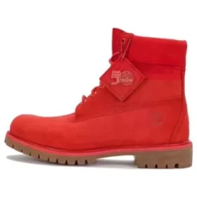 50th Anniversary Edition Premium 6-Inch Waterproof Boot „Medium Red Nubuck“