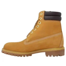 6-Inch Boot mit doppeltem Kragen „Weizen-Nubuk“