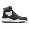 6-Inch Brooklyn-Stiefel mit seitlichem Reißverschluss „Schwarzes Nubukleder mit grünem, gepolstertem Kragen“