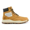 6-Inch Brooklyn-Stiefel mit seitlichem Reißverschluss „Weizen Nubuck mit schwarzem gepolstertem Kragen“