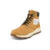 6-Inch Brooklyn-Stiefel mit seitlichem Reißverschluss „Weizen Nubuck mit schwarzem gepolstertem Kragen“