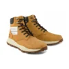 6-Inch Brooklyn-Stiefel mit seitlichem Reißverschluss „Weizen Nubuck mit schwarzem gepolstertem Kragen“