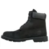 6-Inch Classic Wasserdichter Stiefel „Schwarzes Nubukleder“