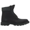 6-Inch Classic Wasserdichter Stiefel „Schwarzes Nubukleder“