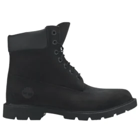 6-Inch Classic Wasserdichter Stiefel „Schwarzes Nubukleder“