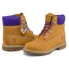6-Inch Heritage Cupsole Stiefel mit breiter Passform „Weizen-Nubuk mit Lila“