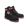 6-Inch Heritage Cupsole Stiefel „Schwarzes Nubukleder mit Rot“