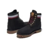 6-Inch Heritage Cupsole Stiefel „Schwarzes Nubukleder mit Rot“