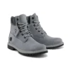 6-Inch Heritage Wasserdichter Stiefel „Mittelgrau mit Blumenmuster“