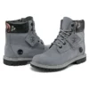 6-Inch Heritage Wasserdichter Stiefel „Mittelgrau mit Blumenmuster“