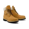 6-Inch Premium-Lammfell-Stiefel „Weizen Nubuck“