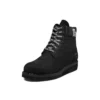 6-Inch Premium-Logo-Stiefel mit breiter Passform „Schwarz Nubuck“
