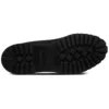 6-Inch Premium-Logo-Stiefel mit breiter Passform „Schwarz Nubuck“