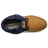6-Inch Premium-Roll-Top-Stiefel „Weizen Navy“