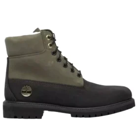 6-Inch Premium-Stiefel aus Lammfell „Black Grapeleaf“