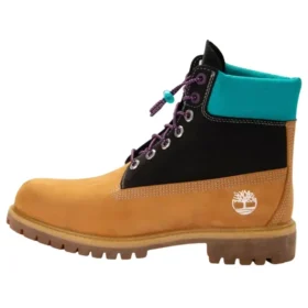 6-Inch Premium-Stiefel „Black Teal Wheat“