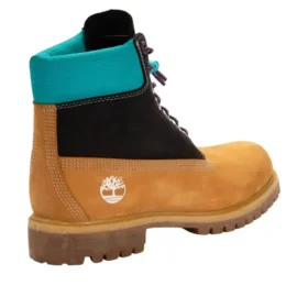 6-Inch Premium-Stiefel „Black Teal Wheat“