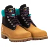 6-Inch Premium-Stiefel „Black Teal Wheat“