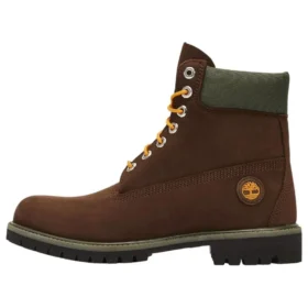 6-Inch Premium-Stiefel „Dunkelbraun-Grün“