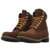 6-Inch Premium-Stiefel „Dunkelbraun-Grün“