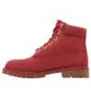 6-Inch Premium-Stiefel „Dunkelrot“