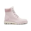 6-Inch Premium-Stiefel „Hellrosa Metallic-Kragen“