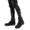 6-Inch Premium-Stiefel mit breiter Passform „Schwarz Nubuck“