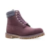6-Inch Premium-Stiefel mit doppeltem Kragen, wasserdicht „Burgundy Nubuck“