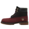 6-Inch Premium-Stiefel mit Lammfell „Syrah Schwarz“