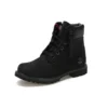 6-Inch Premium-Stiefel mit rotem Etikett „Schwarz Nubuck“