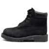 6-Inch Premium-Stiefel mit weiter Passform „Schwarz“