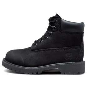 6-Inch Premium-Stiefel mit weiter Passform „Schwarz“