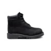6-Inch Premium-Stiefel mit weiter Passform „Schwarz“