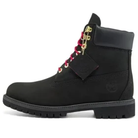 6-Inch Premium-Stiefel, wasserdicht „Schwarz Red“