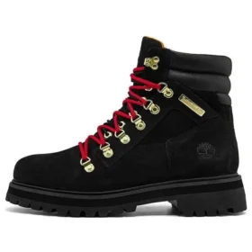 6-Inch Premium Vibram Waterproof Stiefel „Schwarz Nubuck“