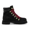 6-Inch Premium Vibram Waterproof Stiefel „Schwarz Nubuck“