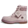6-Inch Premium Wasserdichter Lt „Pink Nubuck Velvet“
