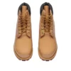 6-Inch Premium Waterproof Boot aus wasserfestem Lackleder „Finch Wheat“