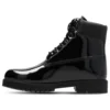 6-Inch Premium Waterproof Boot aus wasserfestem Lackleder „Schwarz“