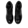 6-Inch Premium Waterproof Boot aus wasserfestem Lackleder „Schwarz“