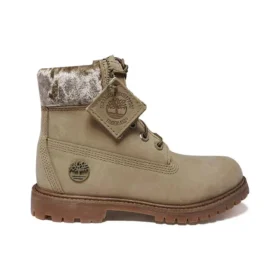6-Inch Premium Waterproof Boot „Beige Nubuck Velvet“