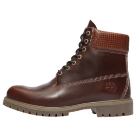 6-Inch Premium Waterproof Boot „Braun Vollnarbe Schwarz“