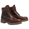 6-Inch Premium Waterproof Boot „Braun Vollnarbe Schwarz“