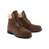 6-Inch Premium Waterproof Boot „Brown and Fleece Collar“