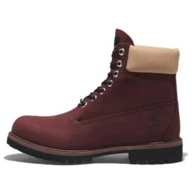 6-Inch Premium Waterproof Boot „Burgunder-Nubuk“