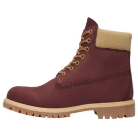 6-Inch Premium Waterproof Boot „Burgundy Beige Nubuck“